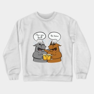 Rhino Bromance Crewneck Sweatshirt